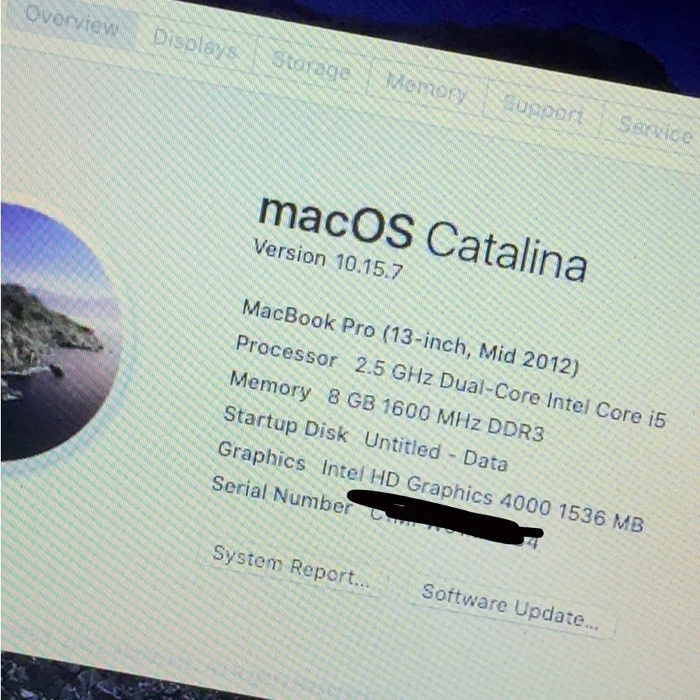 Apple MacBook Sleek Silver Laptop